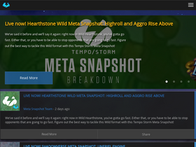 'tempostorm.com' screenshot