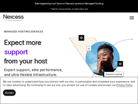 'nexcess.net' screenshot