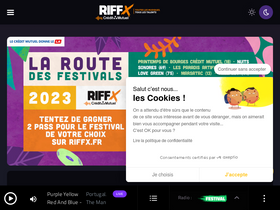 'riffx.fr' screenshot