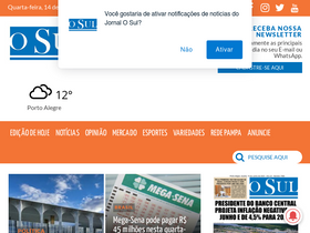 'osul.com.br' screenshot