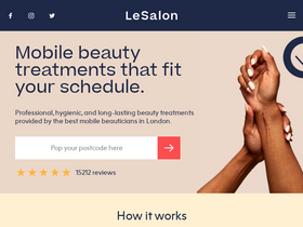 'lesalon.com' screenshot