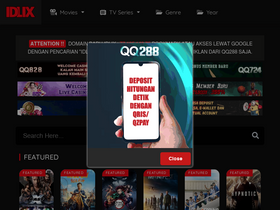 'idlix.com' screenshot