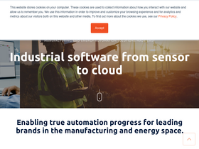 'copadata.com' screenshot