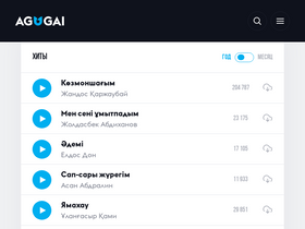 'agugai.kz' screenshot
