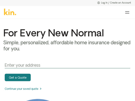 'kin.com' screenshot