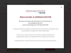 'dermacentergt.com' screenshot