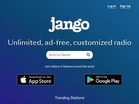 'deprecated.jango.com' screenshot