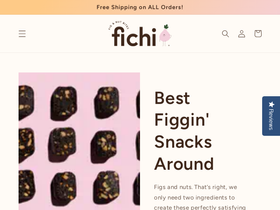 fichisnacks.com homepage screenshot
