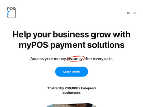 'mypos.com' screenshot