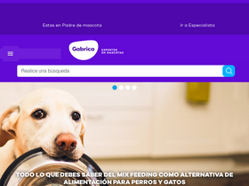 'gabrica.cl' screenshot