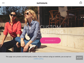 'sumissura.com' screenshot