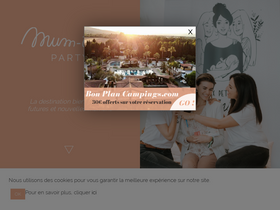 'mumtobeparty.com' screenshot