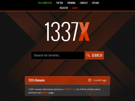 '1337x.am' screenshot