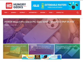 'hungrygeeks.com.ph' screenshot