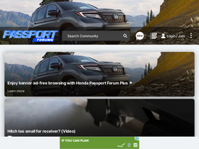 'passportforums.com' screenshot