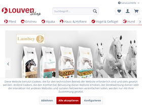 'louven-shop.de' screenshot