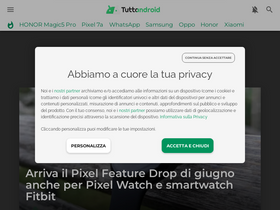 'tuttoandroid.net' screenshot