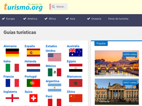 'turismo.org' screenshot