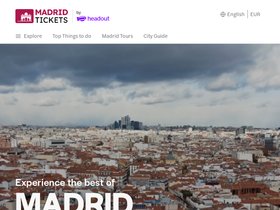 'ticket-madrid.com' screenshot