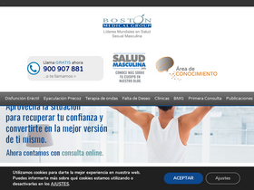 'bostonmedicalgroup.es' screenshot