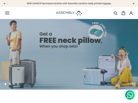 'assemblytravel.com' screenshot