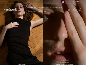 imperf-tokyo.com homepage screenshot
