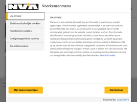 'n-va.be' screenshot