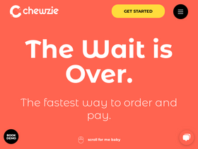 'chewzie.me' screenshot