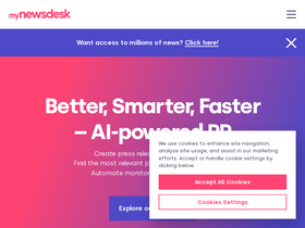 'mynewsdesk.com' screenshot