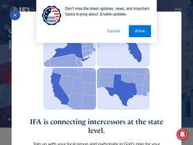 'ifapray.org' screenshot