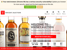 'whisky.auction' screenshot