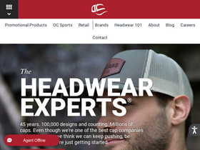 'outdoorcap.com' screenshot