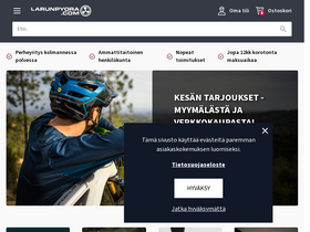 'larunpyora.com' screenshot