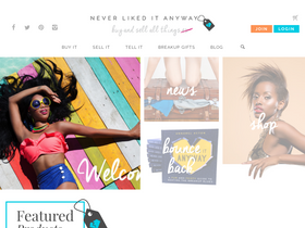 'neverlikeditanyway.com' screenshot