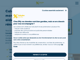 'calculeo.fr' screenshot