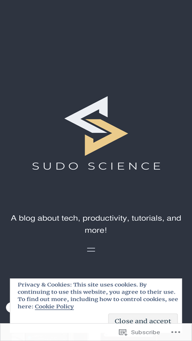 sudoscience.blog