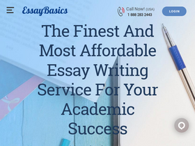 'essaybasics.com' screenshot