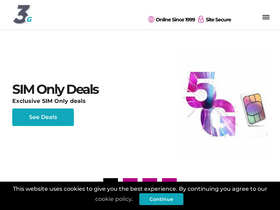 '3g.co.uk' screenshot