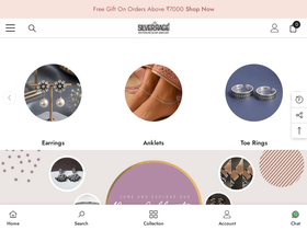 silverragestore.com homepage screenshot