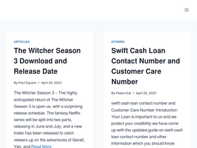 'infowaka.com' screenshot