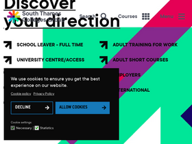 'stcg.ac.uk' screenshot