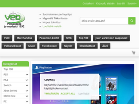 'vpd.fi' screenshot