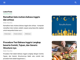 'katabijakbahasainggris.com' screenshot