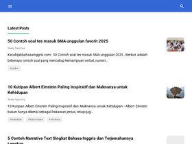 'katabijakbahasainggris.com' screenshot
