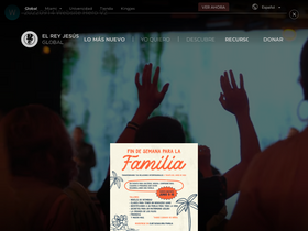 'elreyjesus.org' screenshot
