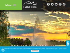 'visitlakecounty.org' screenshot
