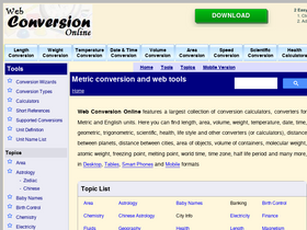 'webconversiononline.com' screenshot