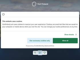 'visitfinland.com' screenshot