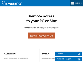 'remotedesktop.com' screenshot