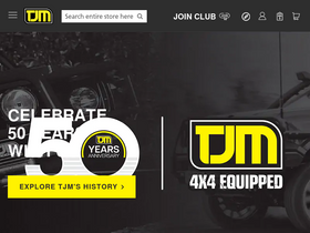 'tjm.com.au' screenshot